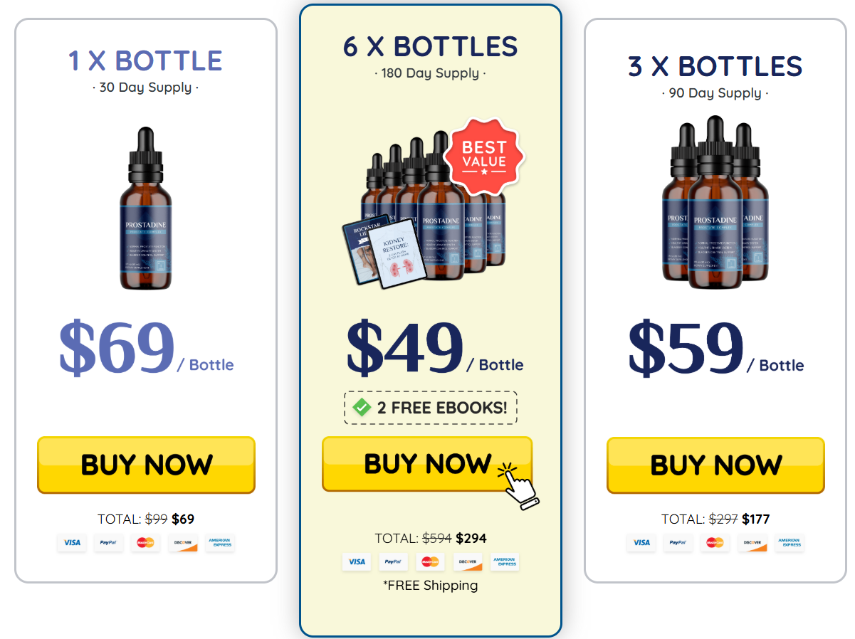 Exclusive Prostadine Offer